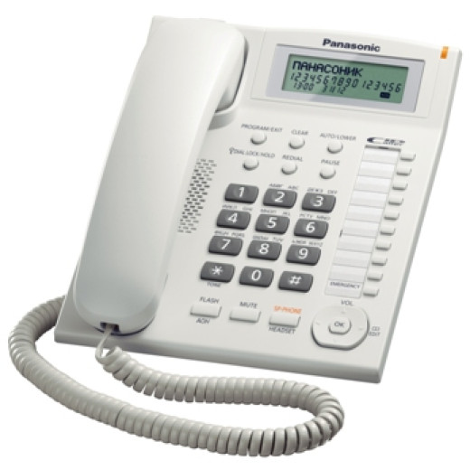Panasonic KX-TS2388UAB Black, дротовий телефон - KX-TS2388UAB