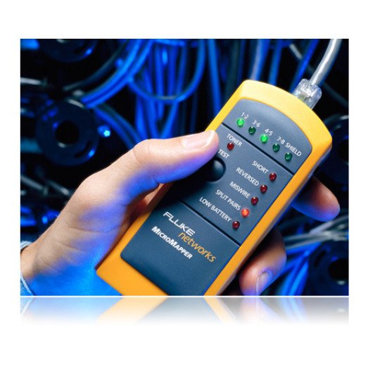 Fluke Networks MicroMapper, кабельний тестер з генератором тону - FL-MT-8200-49A