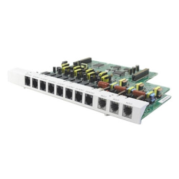 Panasonic KX-TE82483X, плата 3 зовнішніх аналогових (СО) і 8 внутрішніх гібридних ліній