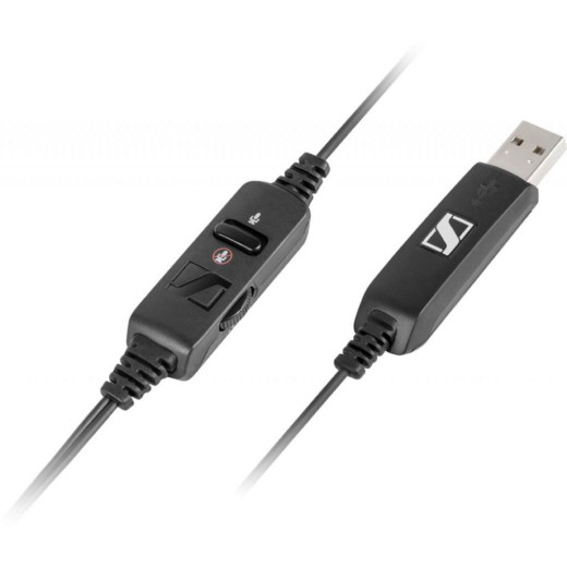 Sennheiser PC 8 USB, дротова стерео гарнітура - 504197