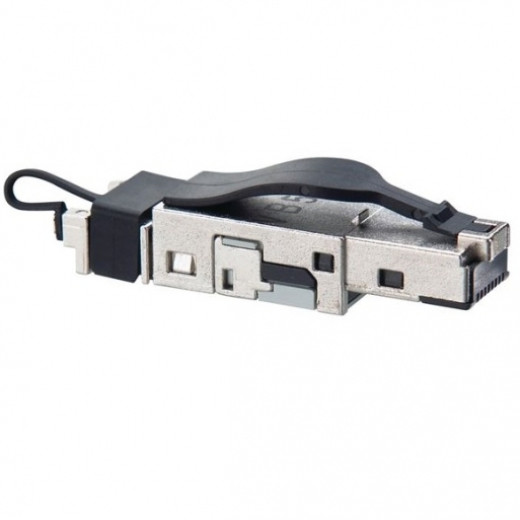 Конектор RJ45, 4 пари, екранований, 10GBase-T, Corning - CAXISS-00100-C003