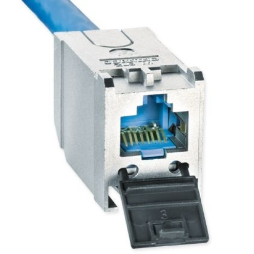 Модуль екранований S500, 1xRJ45, FutureCom, кат.6a, Corning - CAXASM-00104-C001