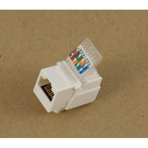 Модуль KeyStone RJ45 UTP, кат.5e, безінструментальний, Kingda - KESTN6037