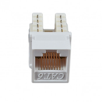 Модуль KeyStone RJ45 UTP, кат. 6, 110, Slim, W - 16.6 мм, білий, EPNew