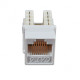 Модуль KeyStone RJ45 UTP, кат. 6, 110, Slim, W - 16.6 мм, білий, EPNew