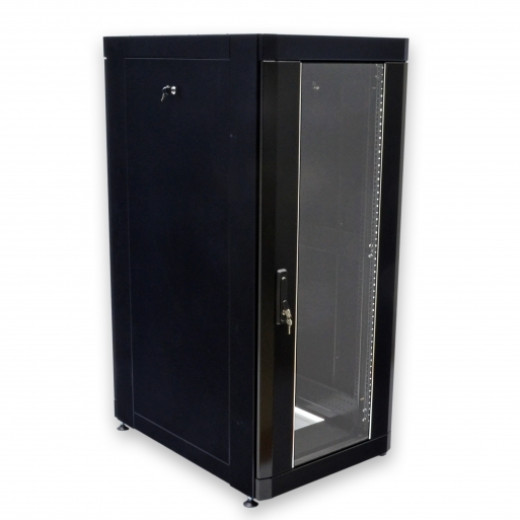 Монтажна шафа 28U, 610х865 мм (Ш * Г), посилена, серія MGSE - UA-MGSE2868MB