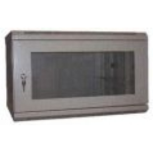 Шафа комутаційна настінна 6U 600x450 розбірна - WMNC-6U-FLAT 