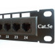 Патч-панель 24 порти UTP DUAL кат 5Е, 1U 19 ", Hypernet