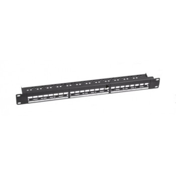 Патч-панель модульна 24-портова UTP c менеджментом кабелю, 19 "1U HD, Hypernet 