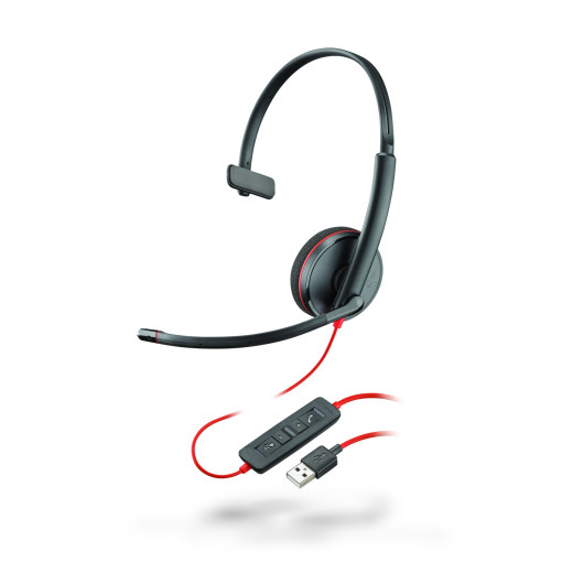 Plantronics BlackWire C3210-A - дротова гарнітура (USB-A) - 209744-201