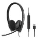 Sennheiser SC 160 USB, дротова стерео гарнітура преміум-класу 
