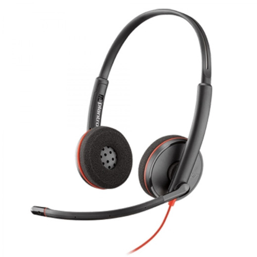 Plantronics BlackWire C3220-A (209745-101) - дротова гарнітура (стерео, USB-A) - 209745-101