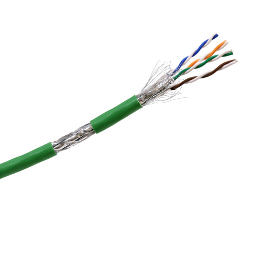 Кабель S/FTP 23 4P VOL-10SFL, кат. 7, LSOH (Dca), зелений, 1000 м, Corning - UU008185157