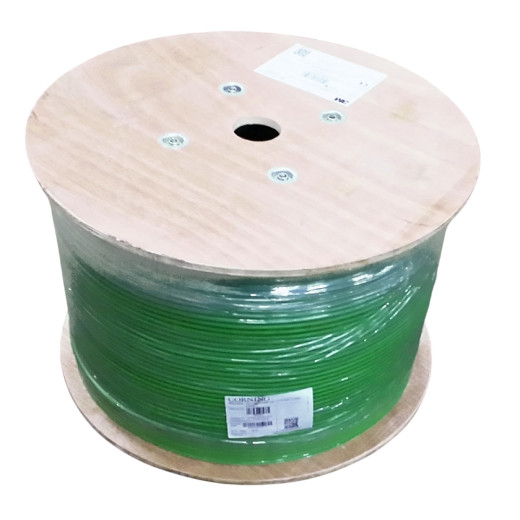 Кабель S/FTP 23 4P VOL-10SFL, кат. 7, LSOH (Dca), зелений, 1000 м, Corning - UU008185157