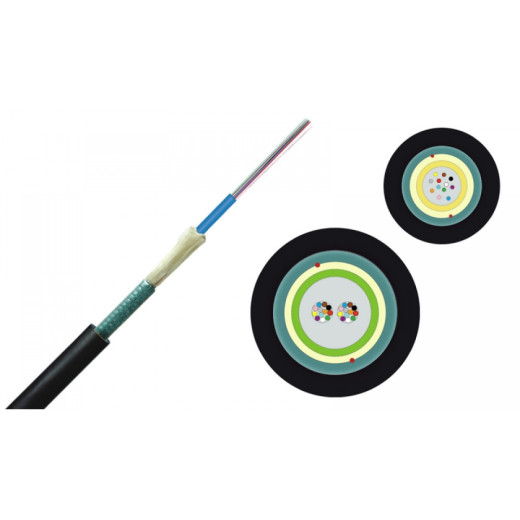 ВО кабель A-DQ(ZN)(SR)2Y 8F E9 SMF-28e+®, монотуб CT 3.0, гофрована броня, Corning - 008EEC-13122A20