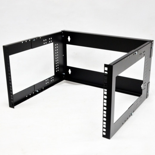 Кронштейн настінний 19 "4U, глиб. 280 ... 480мм, чорний - CMS-WB4U-480V-BK