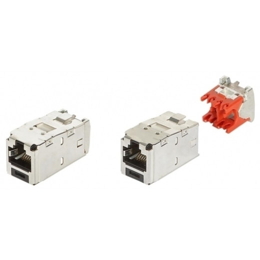 Модуль Mini-Com RJ45 FTP, кат.5е, Panduit - CJS5E88TGY