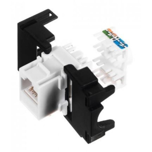 Модуль Keystone Jack UTP вузький кат.5e tooless RJ-45 180 неекранований - KJ-KUTP5E-TL-M2