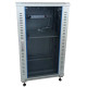 Шафа комутаційна підлогова 42U 600x600 розбірна з доп. комплектом, Hypernet