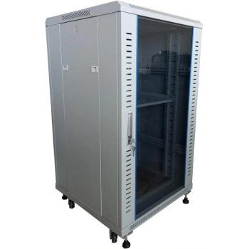 Шафа комутаційна підлогова 25U 600x800 розбірний конструктив, Hypernet