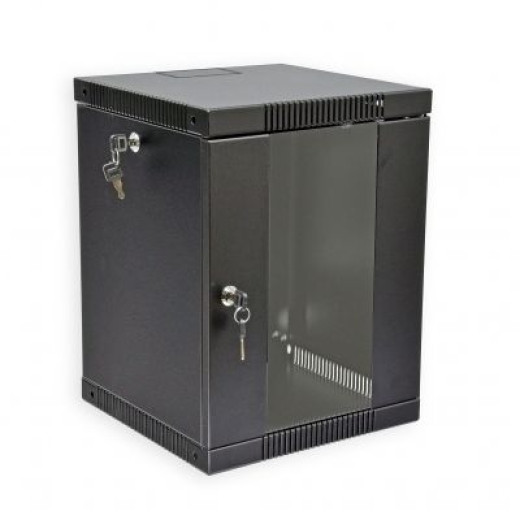 Монтажна шафа 10", 8U, 320х300х425 мм (Ш*Г*В) - UA-ШТК-8U-BK