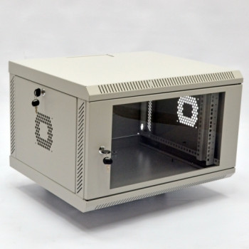 Монтажна шафа 6U, 620х350х373 мм (Ш * Г * В), акрилове скло, серія MGSWA
