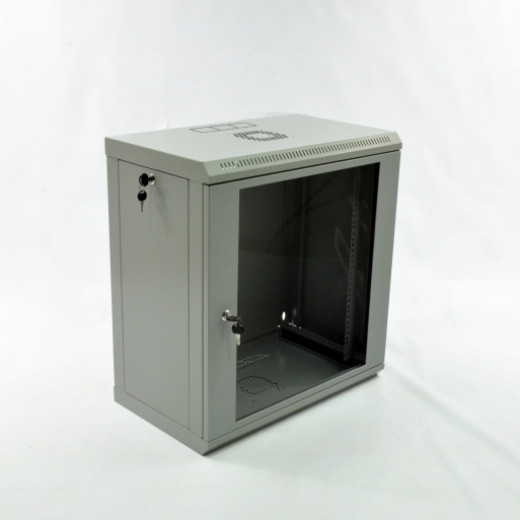 Монтажна шафа 12U, 600х350х640 мм (Ш*Г*В), эконом, акрилове скло, серія MGSWL - UA-MGSWL1235G