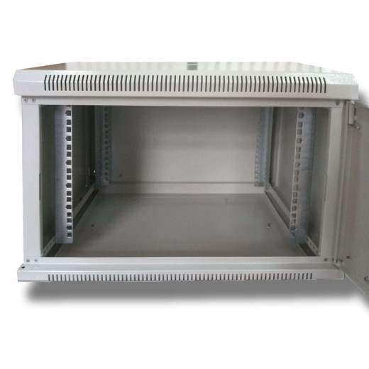 Шафа комутаційна настінна 4U 600x600 розбірна, Hypernet - WMNC-66-4U-FLAT