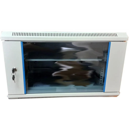 Шафа телекомунікаційна настінна 15U 600x450 розбірна, Hypernet - WMNC-15U-FLAT-АС