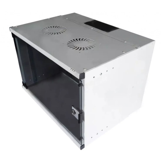 Шафа SOHO комутаційна настінна 10-дюймів 12U, Hypernet - WMNC10-12U-SOHO-FLAT