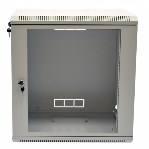 Монтажна шафа 12U, 600х350х640 мм (Ш * Г * В), акрилове скло, серія MGSWA - UA-MGSWA1235G