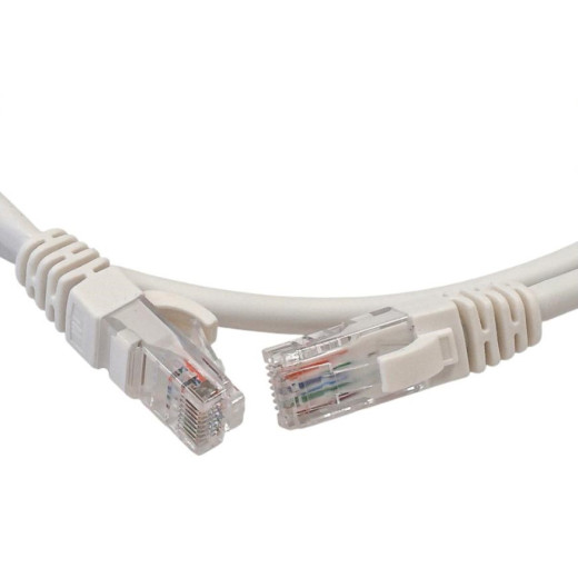Патч-корд U/UTP 0,2м кат.6A 28AWG Slim LSZH сірий - LW-PC0001-C6A-020WH