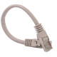 Патч-корд S/FTP 0,2 м кат.6A сірий LW